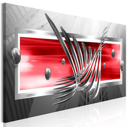 Tableau Silver Wings (1 Part) Narrow Red - PD9373-150-50