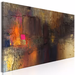 Planete Discount PD9381-150-50, Moderne, Marron, Or, Orange, Rose, Panneaux MDF, 1500 mm, 20 mm, 500 mm