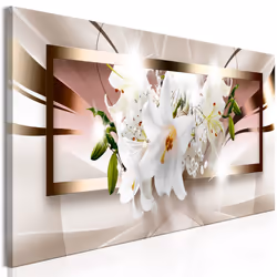 Planete Discount PD9393-150-50, Fleurs et plantes, Marron, Vert, Rose, Blanc, Panneaux MDF, 1500 mm, 20 mm, 500 mm