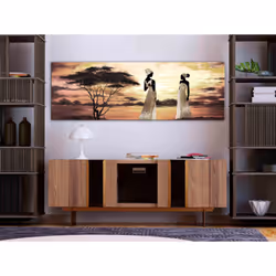 Tableau Tableau africain et ethnique African Goddesses (1 Part) Narrow - PD12011-150-50