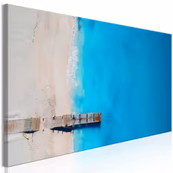 Planete Discount PD10218-135-45, Paysage marin, Beige, Bleu, Marron, Panneaux MDF, 1350 mm, 20 mm, 450 mm