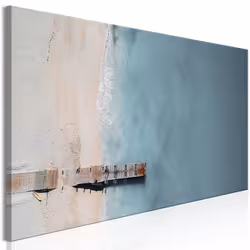 Planete Discount PD10219-150-50, Paysage marin, Beige, Marron, Gris, Panneaux MDF, 1500 mm, 20 mm, 500 mm
