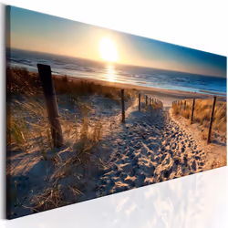 Planete Discount PD10220-150-50, Paysage marin, Beige, Bleu, Marron, Jaune, Panneaux MDF, 1500 mm, 20 mm, 500 mm