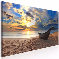 Planete Discount PD10224-150-50, Levers et couchers de soleil, Bleu, Marron, Gris, Orange, Panneaux MDF, 1500 mm, 20 mm, 500  ...