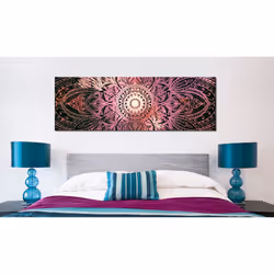 Tableau Zen Ruby Mandala - PD12656-150-50
