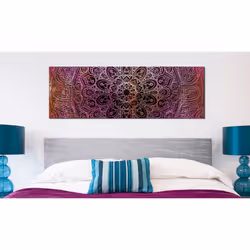 Tableau Zen Mandala: Amethyst Energy - PD12657-150-50