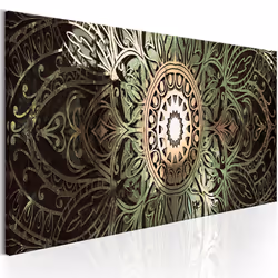 Planete Discount PD12658-150-50, Beige, Vert, Panneaux MDF, 1500 mm, 20 mm, 500 mm