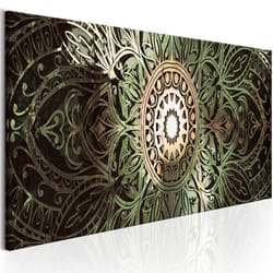 Tableau Zen Emerald Mandala - PD12658-150-50