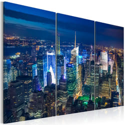 Tableau Villes Vue aérienne de la ville de New York - PD12261-120-80