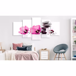 Tableau Zen Calm Mallow (5 Parts) Wide Pink - PD12662-200-100