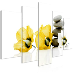 Tableau Zen Calm Mallow (5 Parts) Wide Yellow - PD12663-200-100