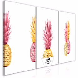 Planete Discount PD11864-120-60, Fruits, Noir, Or, Rose, Blanc, Panneaux MDF, 1200 mm, 20 mm, 600 mm