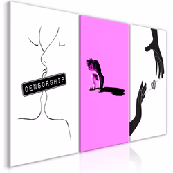 Planete Discount PD8521-120-60, Noir, Rose, Blanc, Panneaux MDF, 1200 mm, 20 mm, 600 mm