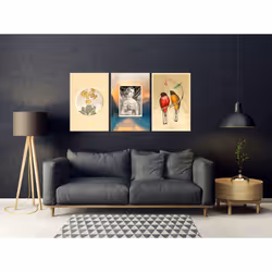 Tableau Vintage Retro (Collection) - PD12467-120-60