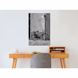 Tableau Vintage Old Italian Bicycle (1 Part) Vertical - PD12468-80-120