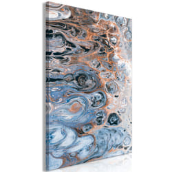 Tableau Sienna Blue Marble (1 Part) Vertical - PD9403-80-120