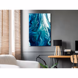 Tableau Ocean's Menace (1 Part) Vertical - PD9406-80-120
