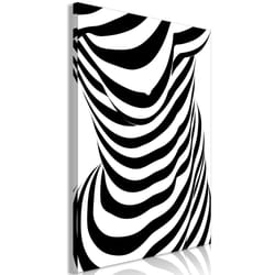 Tableau Zebra Woman (1 Part) Vertical - PD9411-80-120