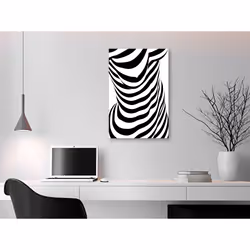Tableau Zebra Woman (1 Part) Vertical - PD9411-80-120