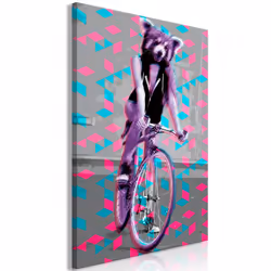 Planete Discount PD9412-80-120, Moderne, Noir, Bleu, Rose, Violet, Blanc, Panneaux MDF, 800 mm, 20 mm, 1200 mm