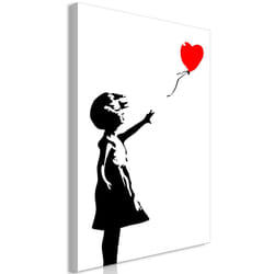 Tableau Little Girl with a Balloon 1 Pièce Vertical - PD8525-80-120