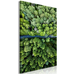 Tableau Road Through Forest (1 Part) Vertical - PD10248-80-120