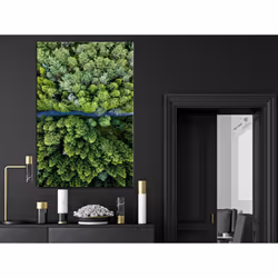 Tableau Road Through Forest (1 Part) Vertical - PD10248-80-120
