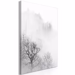Planete Discount PD10252-80-120, Arbres, Noir, Blanc, Panneaux MDF, 800 mm, 20 mm, 1200 mm