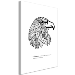 Tableau Eagle of Freedom 1 Pièce Vertical - PD8527-80-120