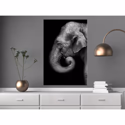 Tableau Portrait of Elephant 1 Pièce Vertical - PD8531-80-120