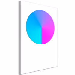 Planete Discount PD9415-80-120, Multicolores, Bleu, Rose, Blanc, Panneaux MDF, 800 mm, 20 mm, 1200 mm
