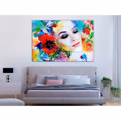 Tableau Personnages Colourful Thoughts (1 Part) Wide - PD11966-120-80