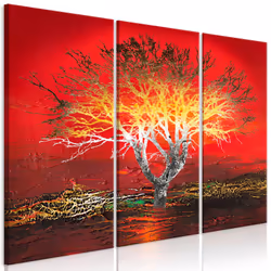 Planete Discount PD9429-120-80, Gris, Orange, Rouge, Panneaux MDF, 1200 mm, 20 mm, 800 mm