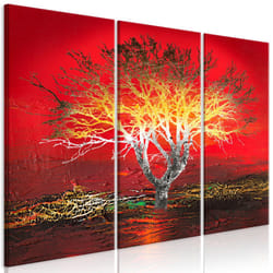 Tableau Fiery Sky (3 Parts) - PD9429-120-80
