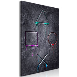 Tableau Game Addiction 1 Pièce Vertical - PD8537-80-120