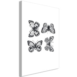 Tableau Four Butterflies 1 Pièce Vertical - PD8541-80-120