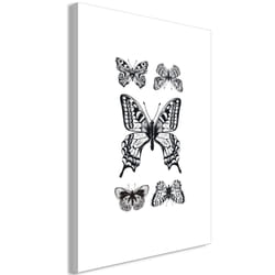 Tableau Five Butterflies 1 Pièce Vertical - PD8542-80-120