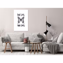 Tableau Five Butterflies 1 Pièce Vertical - PD8542-80-120