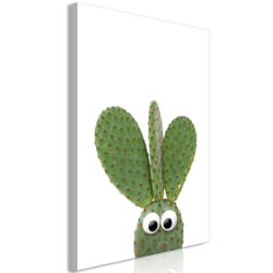 Tableau Fleurs Ear Cactus (1 Part) Vertical - PD11394-80-120