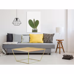 Tableau Fleurs Ear Cactus (1 Part) Vertical - PD11394-80-120
