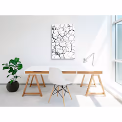Tableau Cracked Earth (1 Part) Vertical - PD9431-80-120