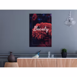 Tableau Fleurs Beauty (1 Part) Vertical - PD11404-80-120