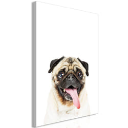 Tableau Pug 1 Pièce Vertical - PD8544-80-120