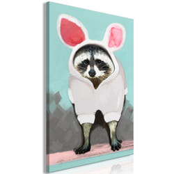 Tableau Raccoon or Hare? 1 Pièce Vertical - PD8549-80-120