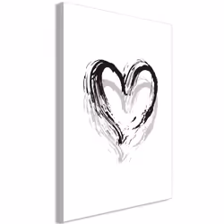 Planete Discount PD9432-80-120, Amour, Noir, Blanc, Panneaux MDF, 800 mm, 20 mm, 1200 mm
