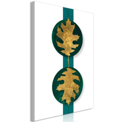 Tableau Green Wealth (1 Part) Vertical - PD10295-80-120