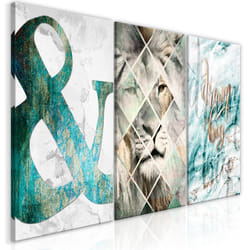 Tableau Lion Dreams 3 Pièces - PD8552-120-60