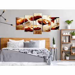 Tableau Fleurs High Summer (5 Parts) Wide - PD11410-200-100