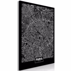 Planete Discount PD11813-80-120, Noir, Blanc, Panneaux MDF, 800 mm, 20 mm, 1200 mm