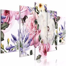 Planete Discount PD11412-200-100, Fleurs variées, Multicolore, Panneaux MDF, 2000 mm, 20 mm, 1000 mm